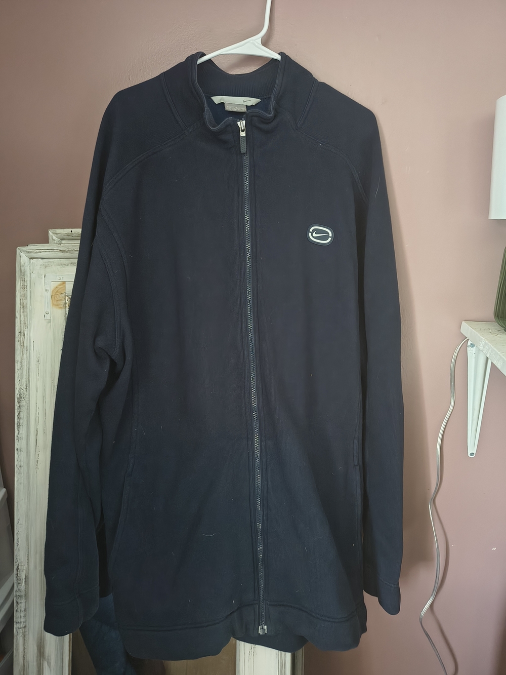 Nike Men’s Navy Full-Zip Sweater Jacket